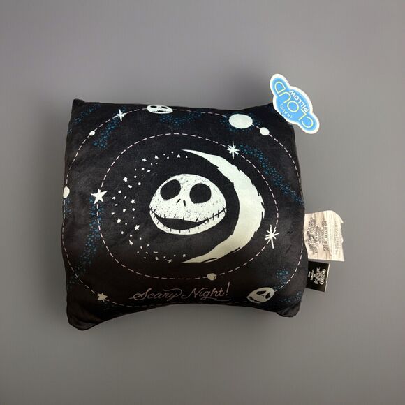 Unknown Other - 🔥Jack Skellington Scary Night Cloud Throw Pillow 13”x13” BNWT🔥